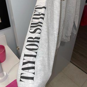 Taylor Swift Eras Pre-Folklore Grey Hoodie Small